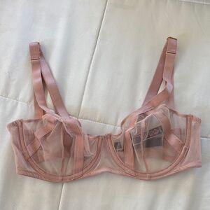 Victoria's Secret Sheer Blush Bra